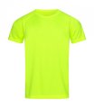 Heren Sportshirt Stedman ST8410 Cyber Yellow